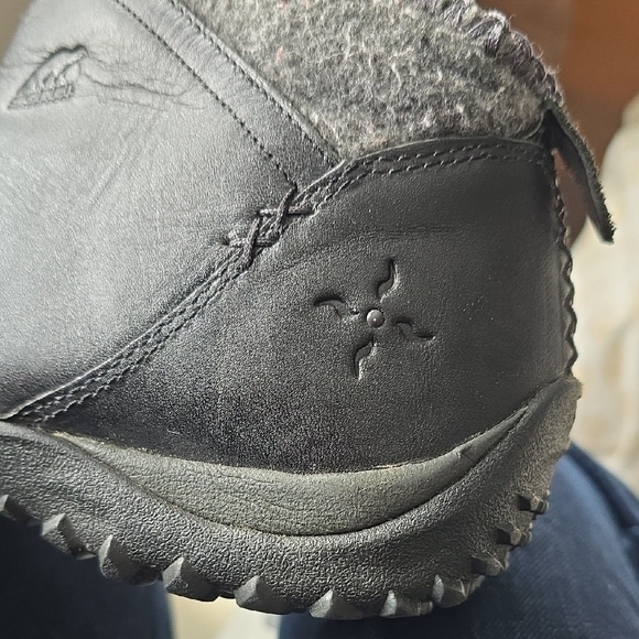 Sorel Black/Grey Joliette Insulated Slip On Shoe Womens Size 8 All Season - Picture 6 of 12